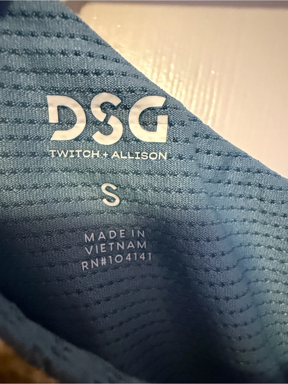 DSG ladies performance dress . With shorts and bra underneath.
